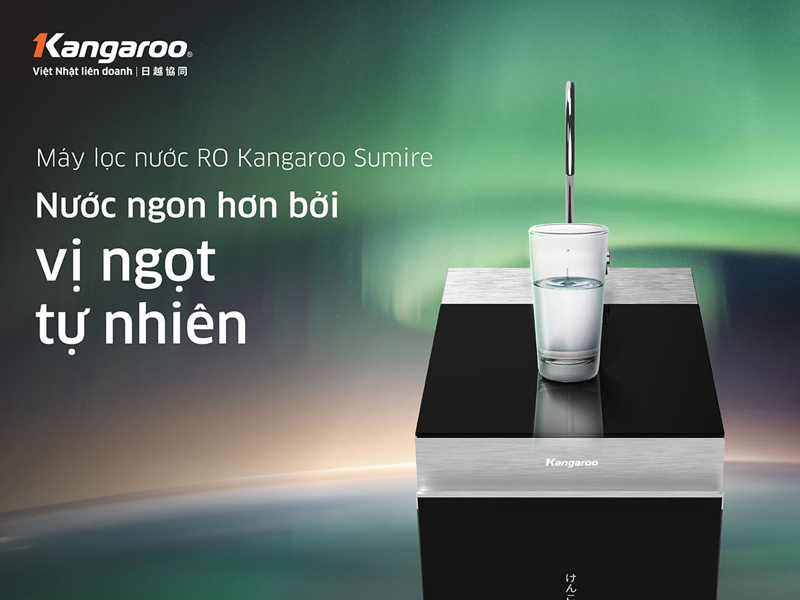 Máy lọc nước Kangaroo có 1 vòi lấy nước