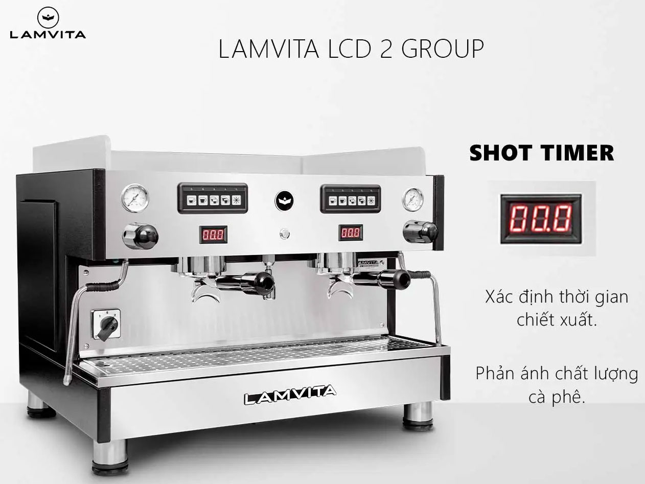 Máy pha cà phê xác định được thời gian chiết xuất