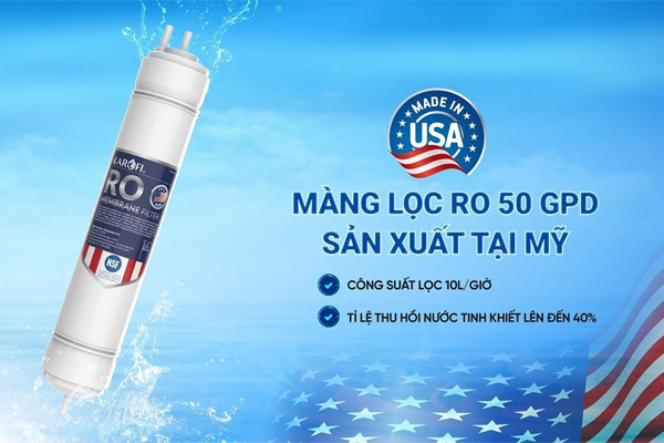 Màng lọc RO sản xuất tại Mỹ