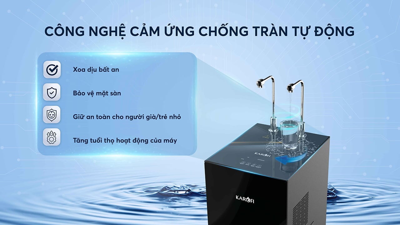 Karofi KAD-N89 chống tràn tự động