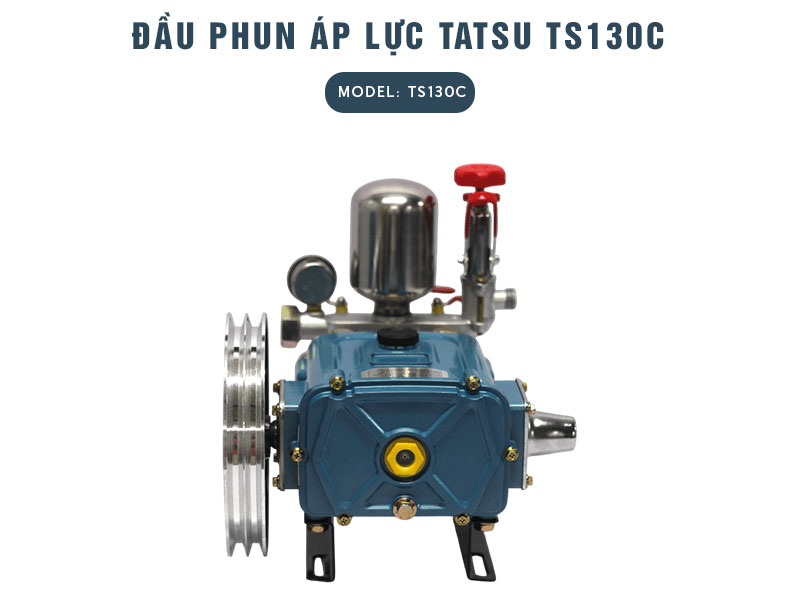 Đầu xịt áp lực Tatsu dùng bầu áp kim loại