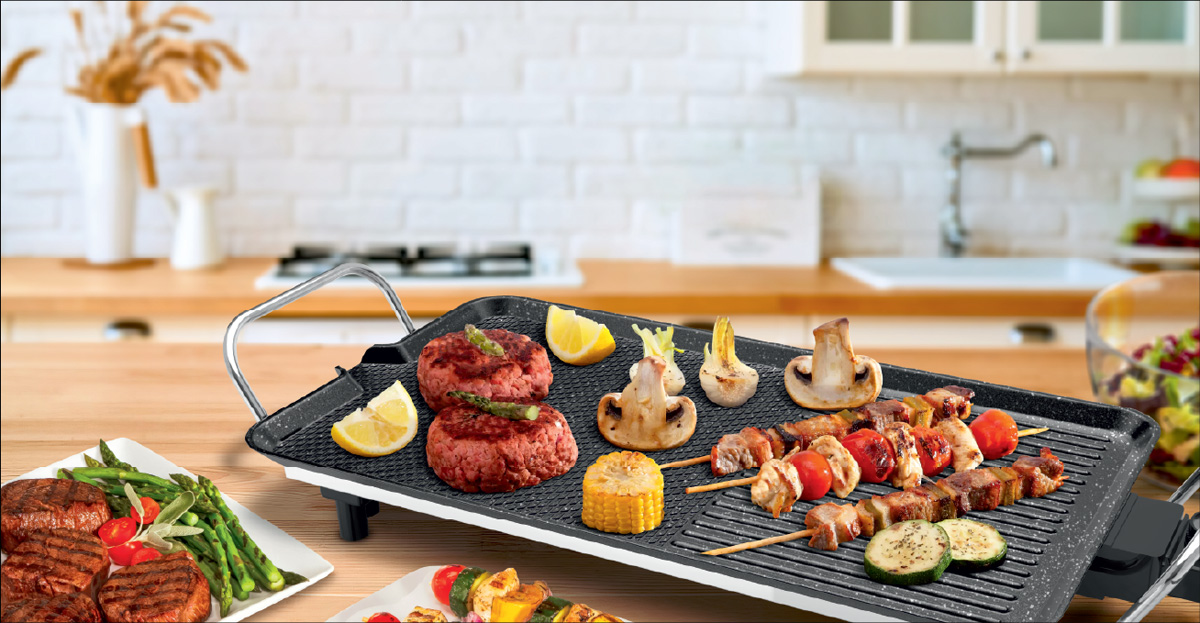 Bếp nướng điện Kuchenzimmer được phủ một lớp chống dính