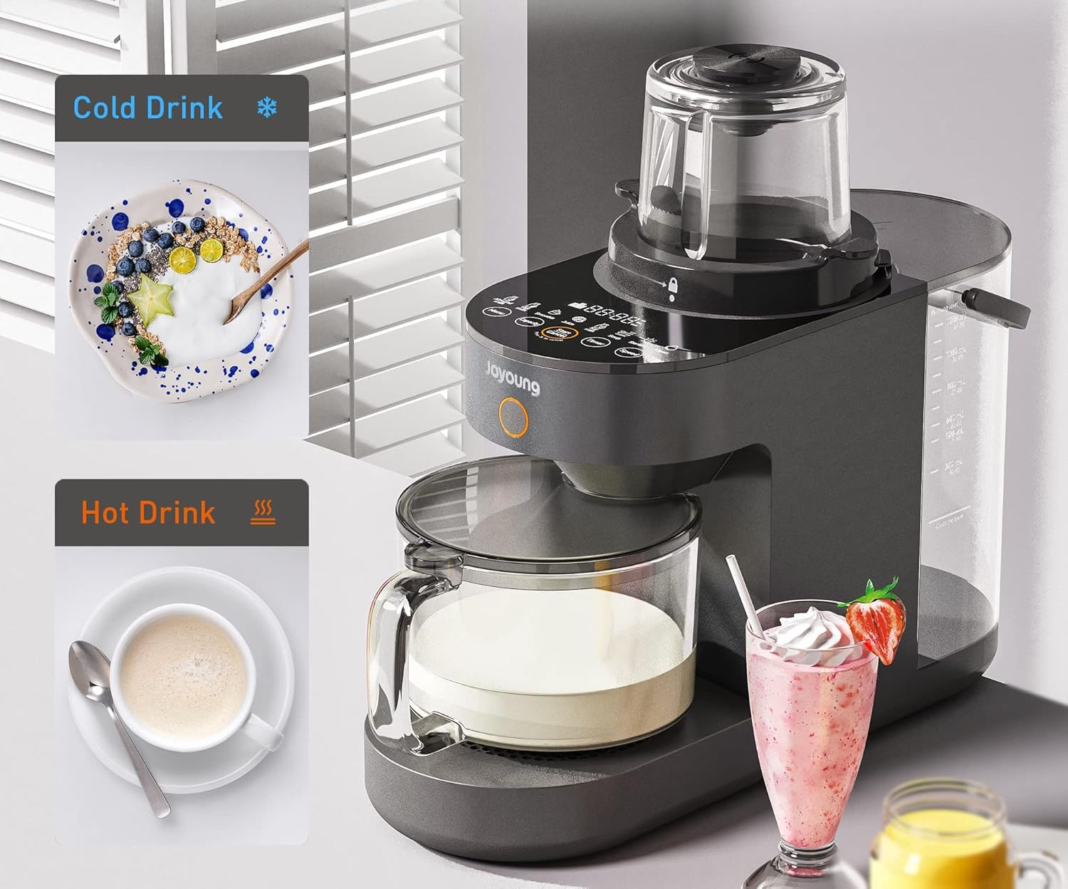 Hiệu năng vượt trội – Xay nhuyễn, nấu nhanh, giữ trọn dinh dưỡng