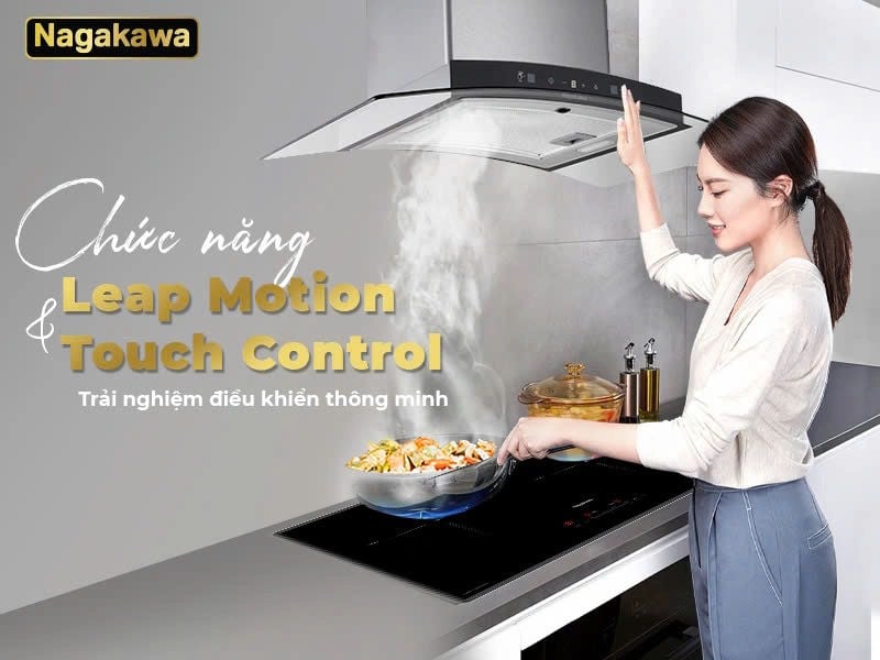 Điều khiển Leap Motion & cảm ứng Touch Control – Vẫy tay bật tắt cực tiện lợi