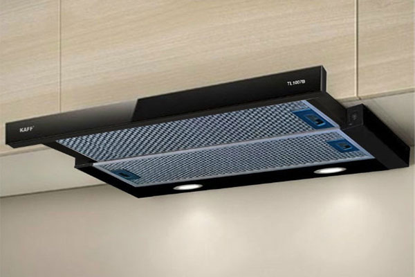 Máy hút mùi âm tủ có lưới lọc bằng nhôm