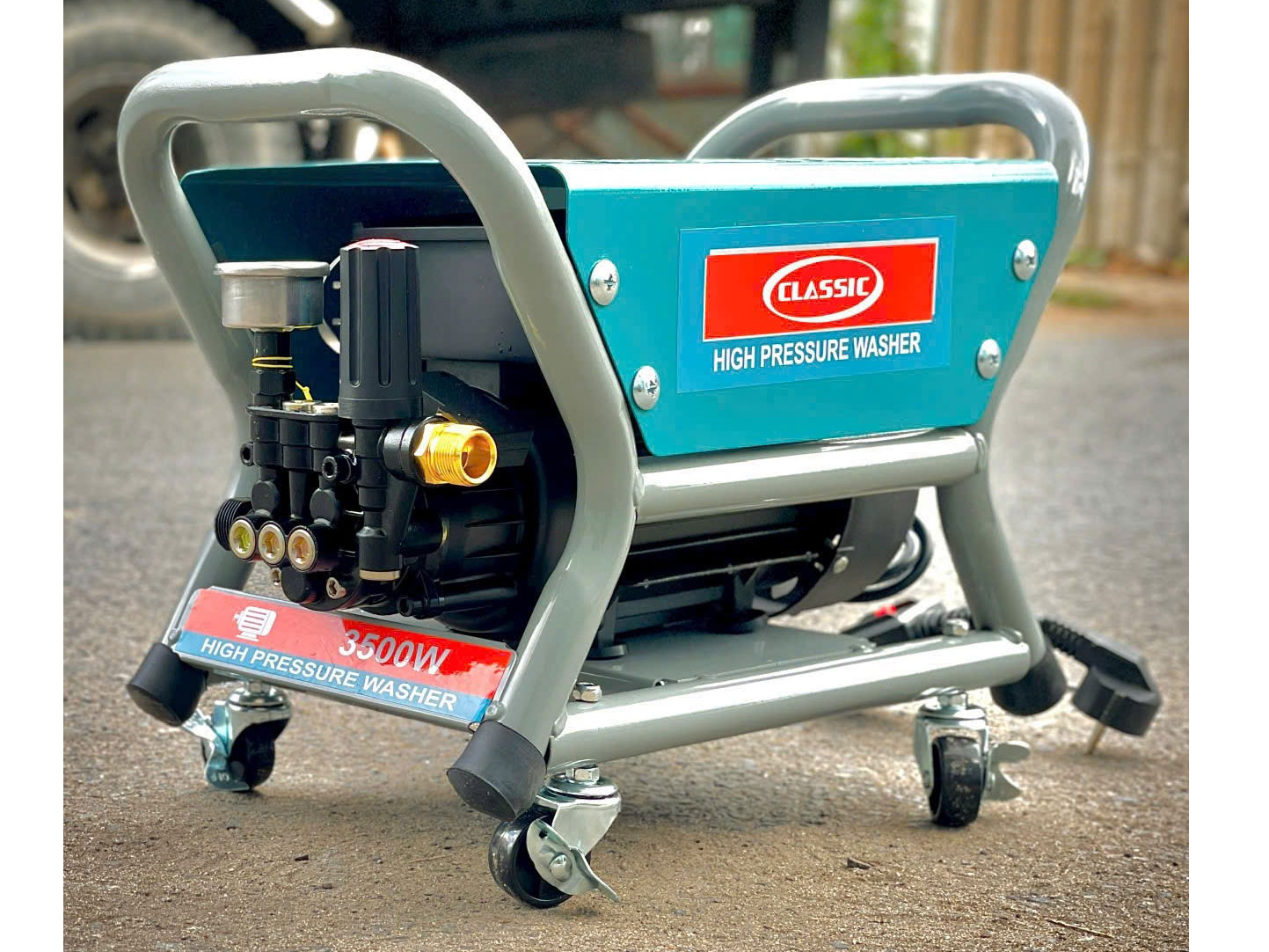 Máy rửa xe Classic dùng mô tơ từ