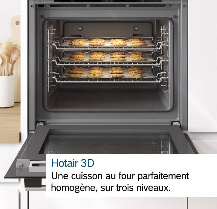 Công nghệ nướng 3D Hotair – chín đều mọi khay