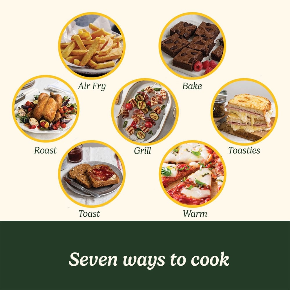 Công nghệ chiên, nướng và tính năng nổi bật