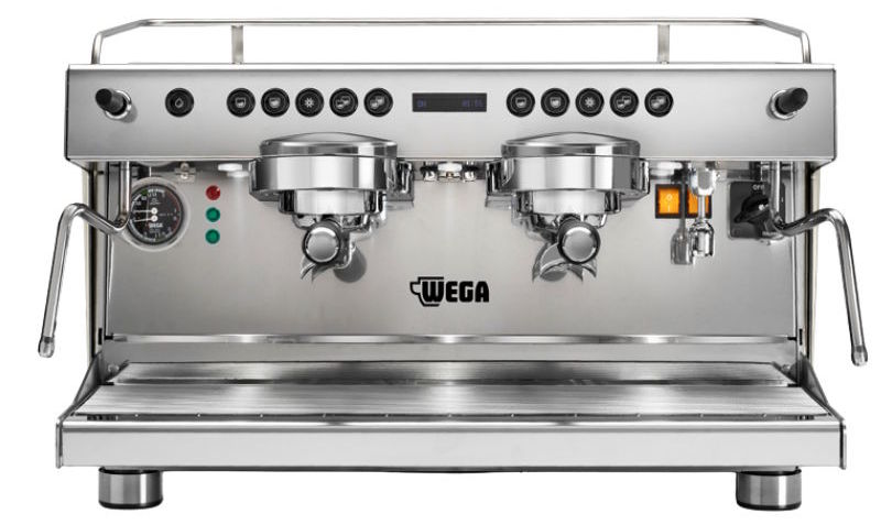 Máy pha cà phê Wega sử dụng group head chuẩn E61