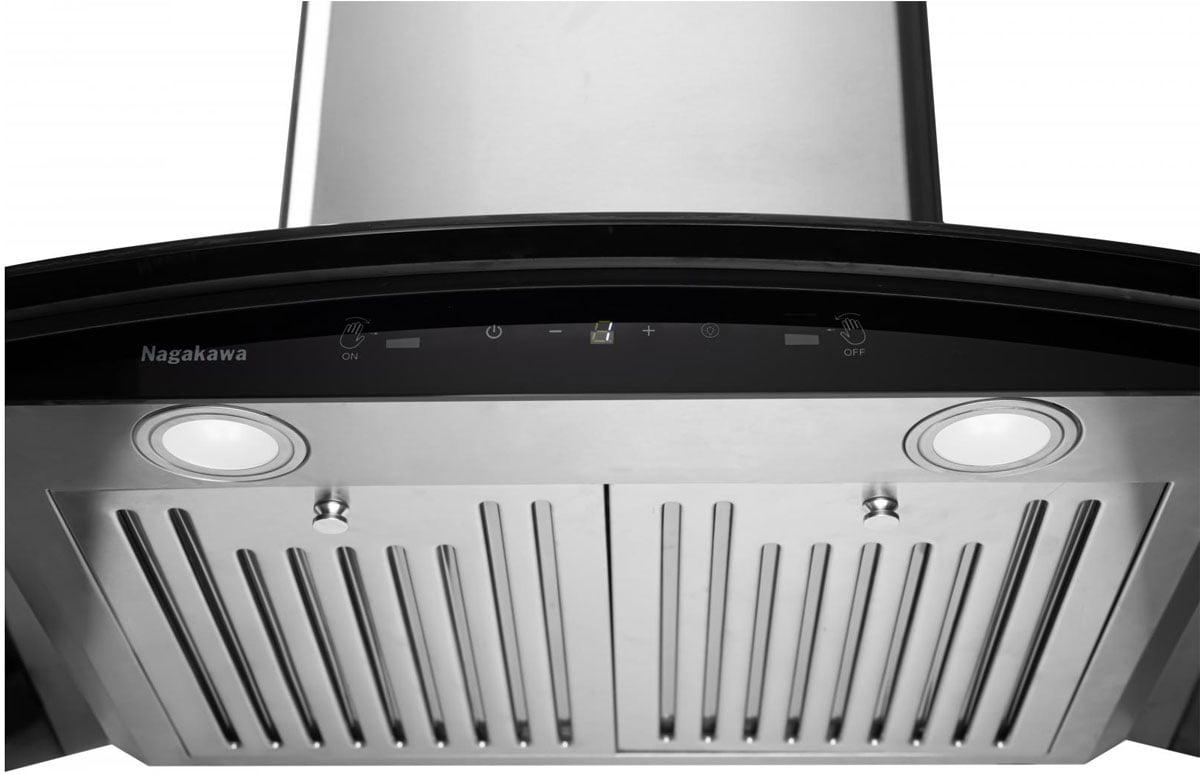 Máy hút mùi có trang bị đèn Led