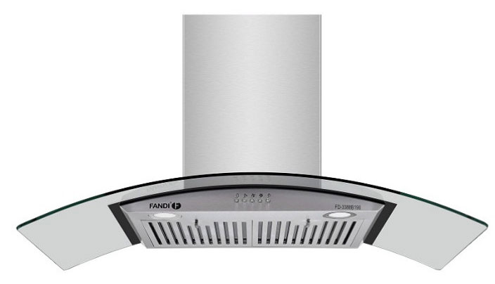 Máy hút mùi Fandi dùng động cơ tuabin đôi