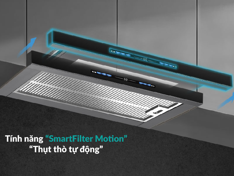 GX H70F75SB thiết kế cửa hút tự động đóng mở