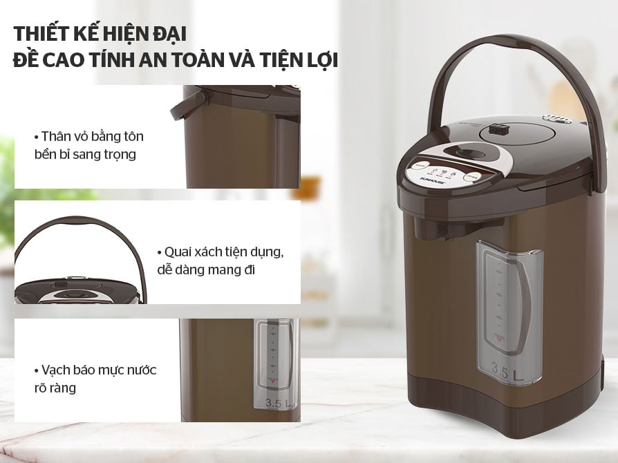 Bình thủy điện Sunhouse SHD1535C