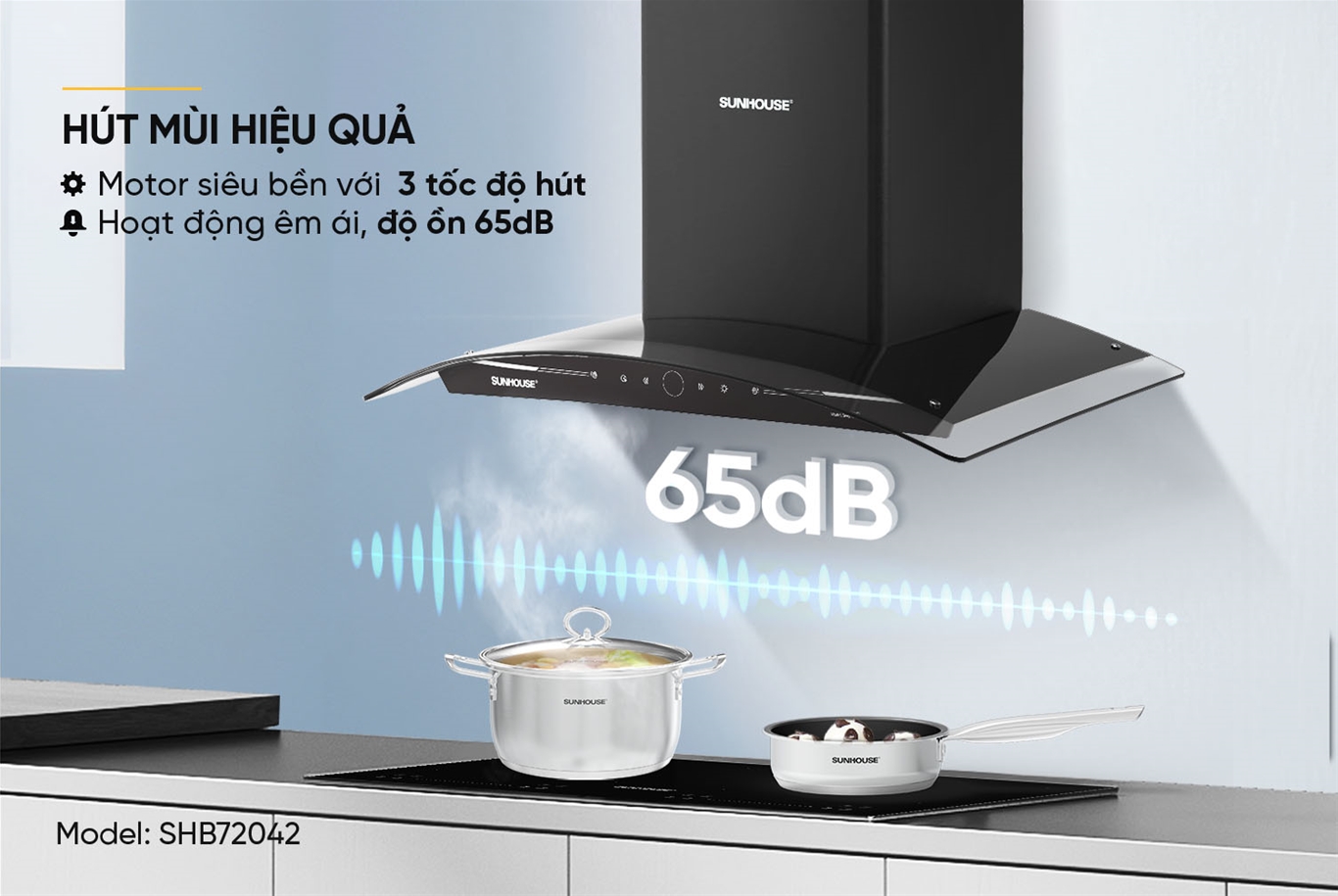 SHB72042 có 3 tốc độ