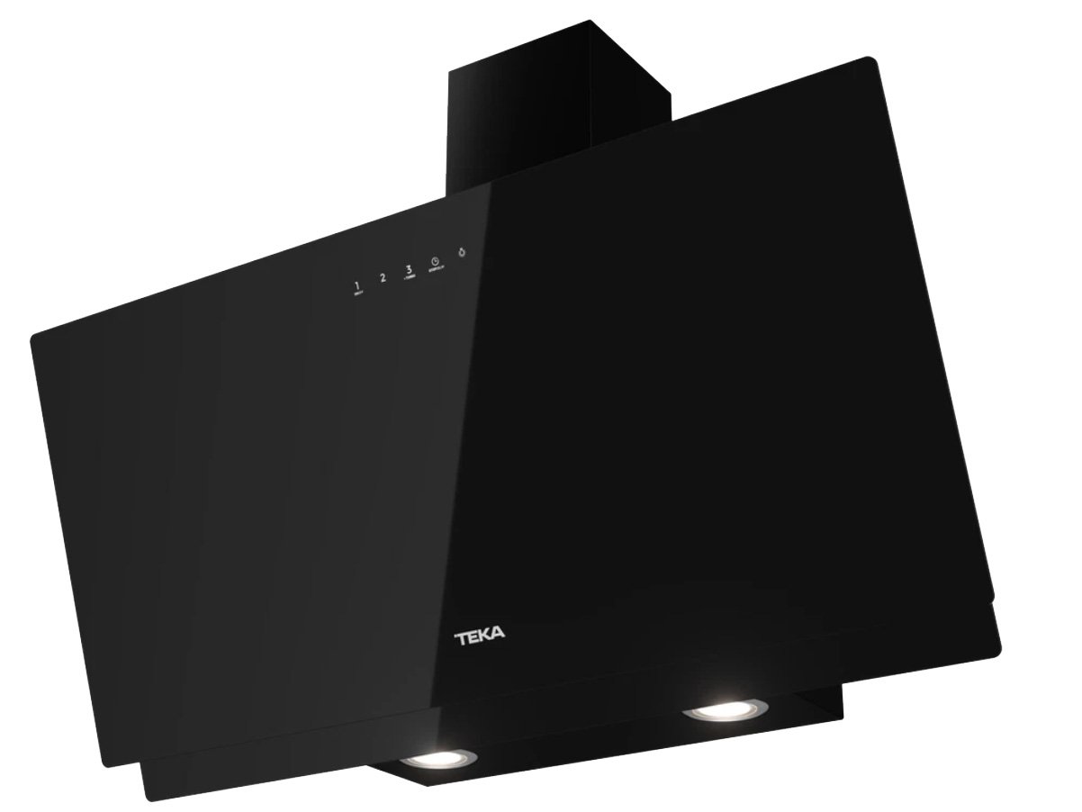 Máy hút mùi áp tường dùng động cơ tuabin đôi