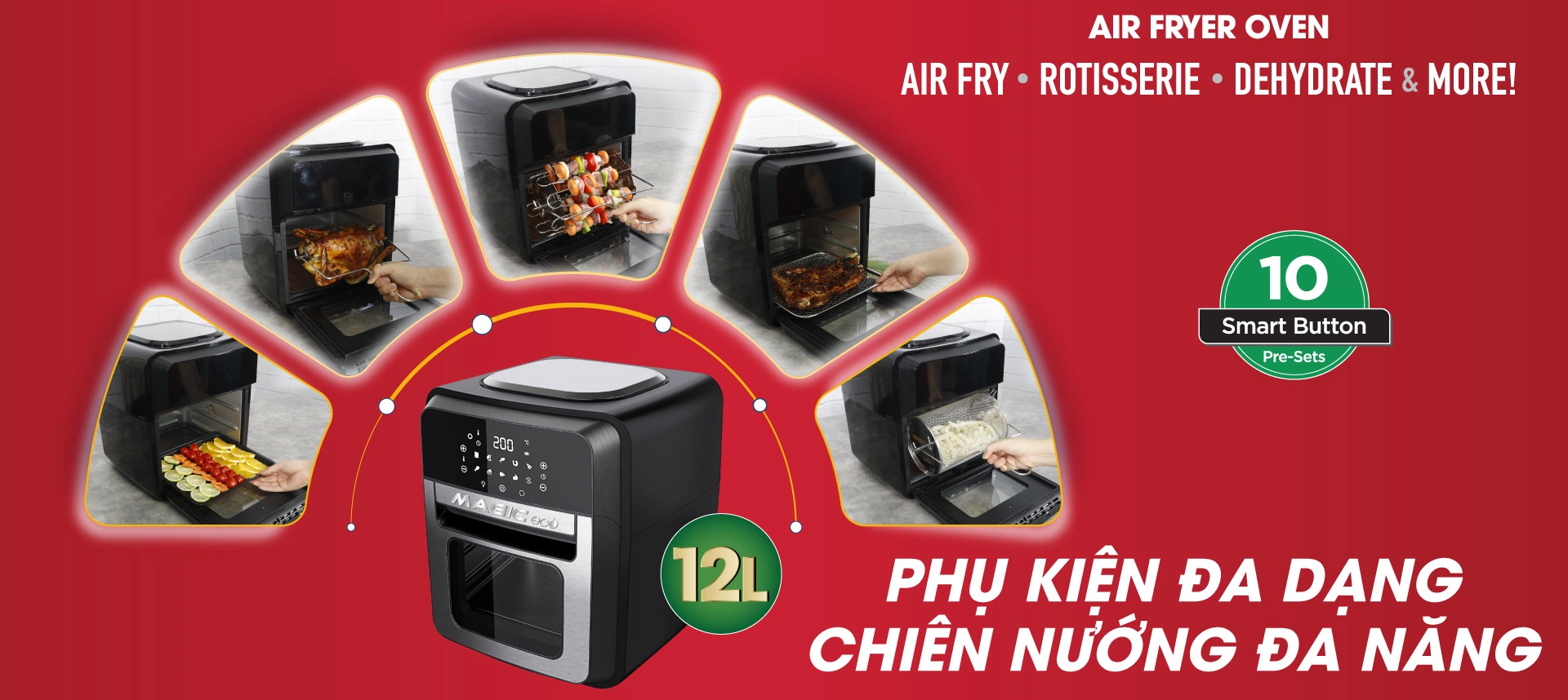 Nồi chiên không dầu Magic 