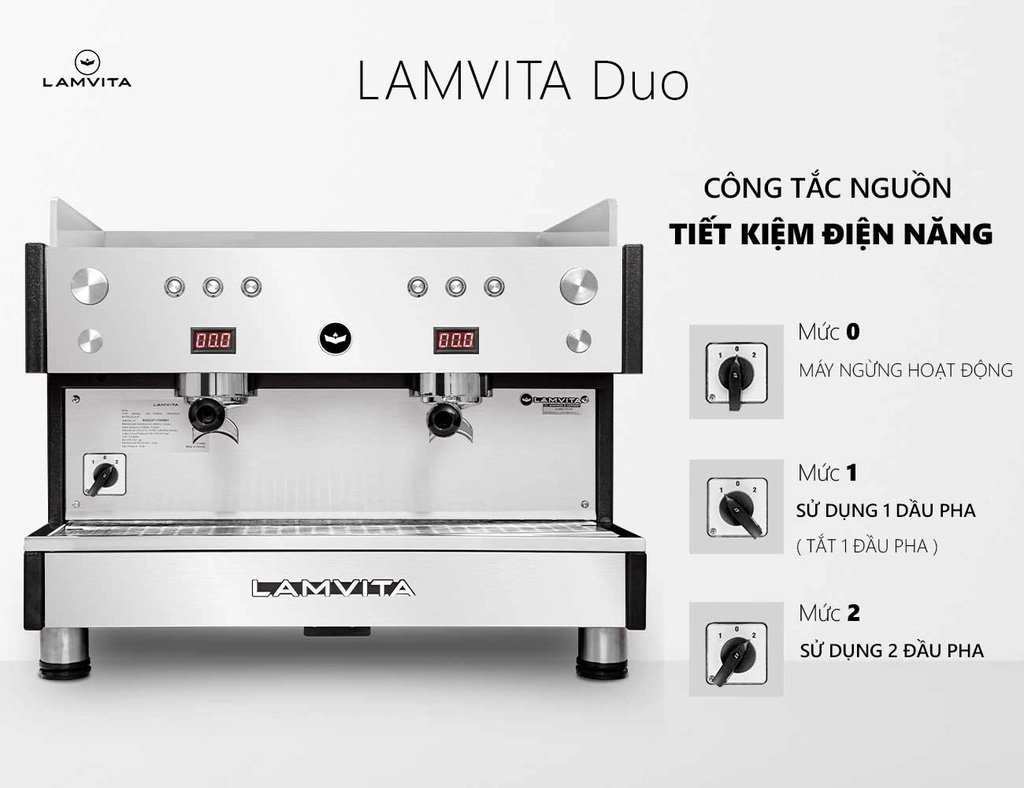 Lamvita Duo tiết kiệm điện năng