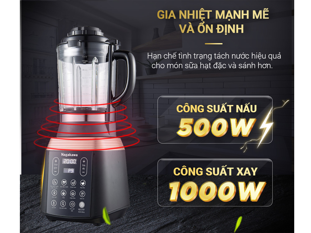 Bộ gia nhiệt mạnh mẽ, hiện đại