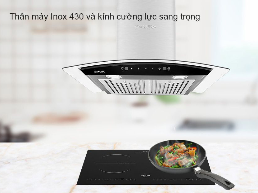Máy có mặt kính cong dày dặn