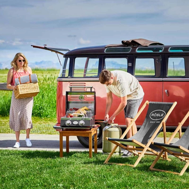 Bếp nướng BBQ Rosle 25566 Videro G2-P Vario tính năng tiện ích