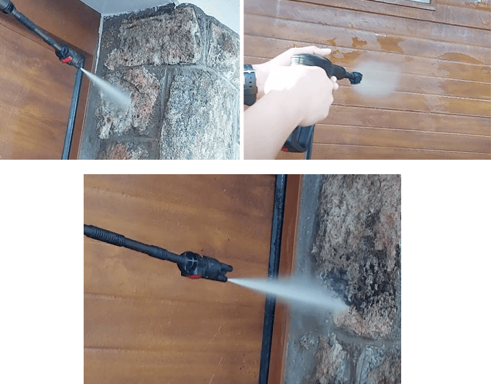 Máy phun xịt rửa áp lực cao Bosch Universal AQT 125 có chế độ xịt rửa linh hoạt