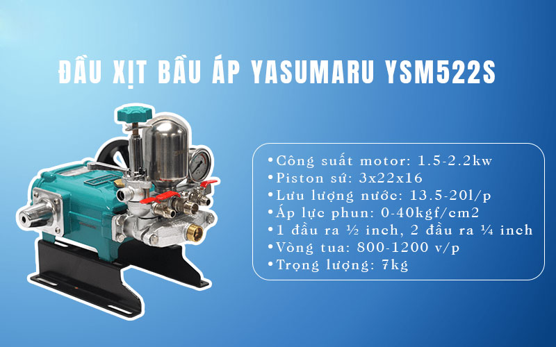 Đầu xịt áp lực Yasumaru YSM522S