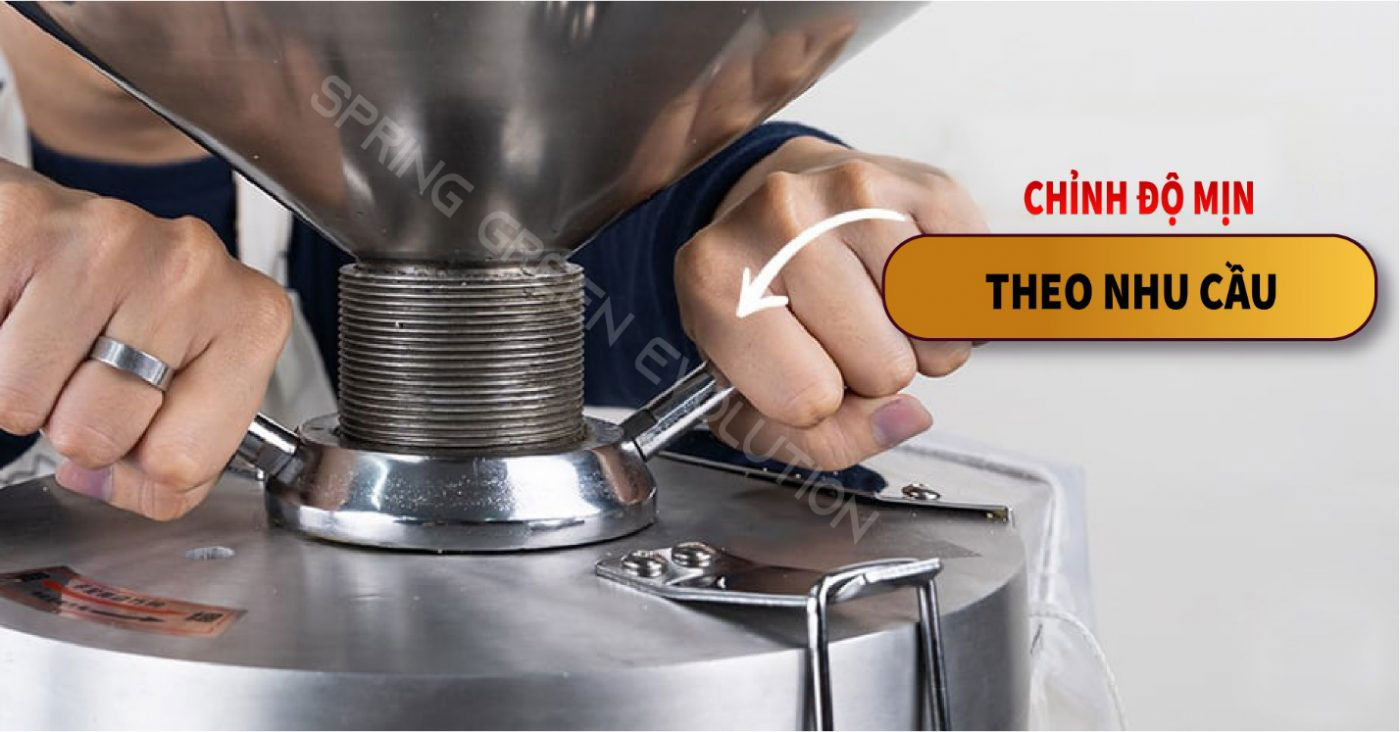 Spring Green Evolution SMI-25 chỉnh được độ mịn