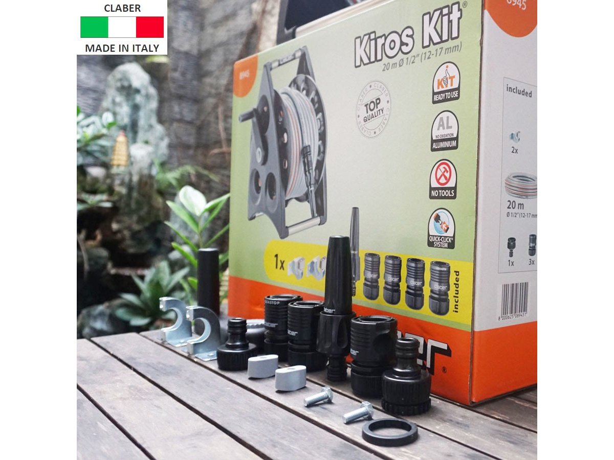 Guồng cuộn ốc nước kèm sẵn vít treo