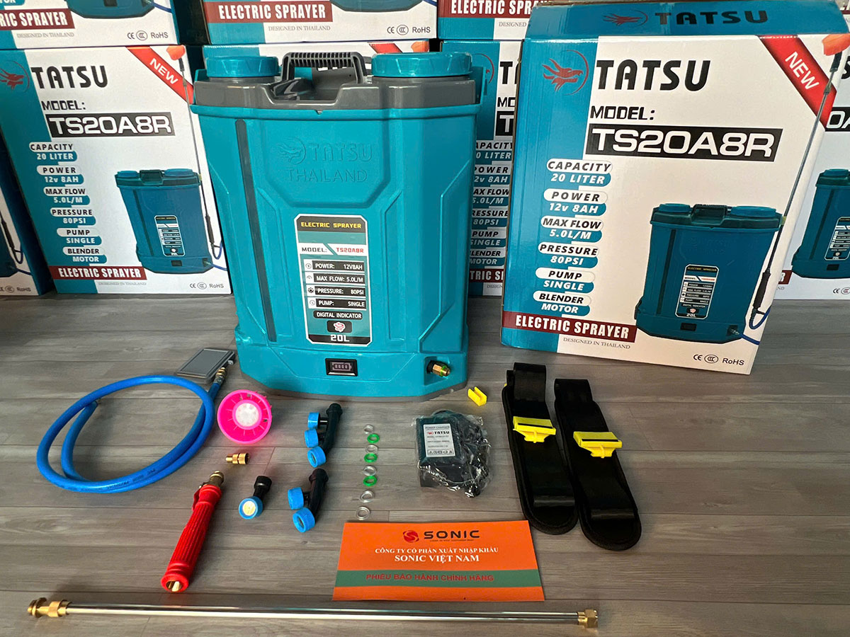 Tatsu TS20A8R kèm nhiều phụ kiện