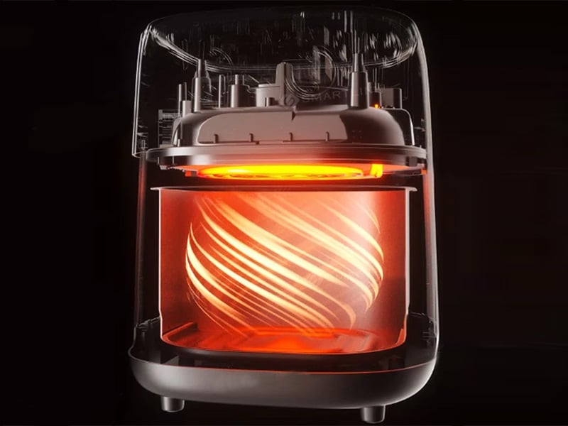 Bear QZG-F15C7 sử dụng công nghệ luân chuyển khi nóng tốc độ cao