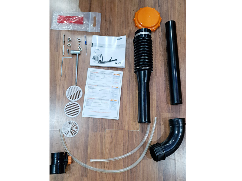 Các phụ kiện kèm theo của máy