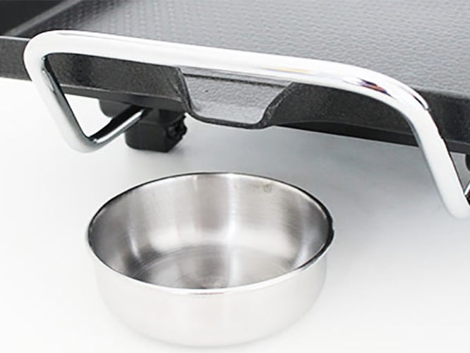 Bếp nướng có khay thoát mỡ thừa