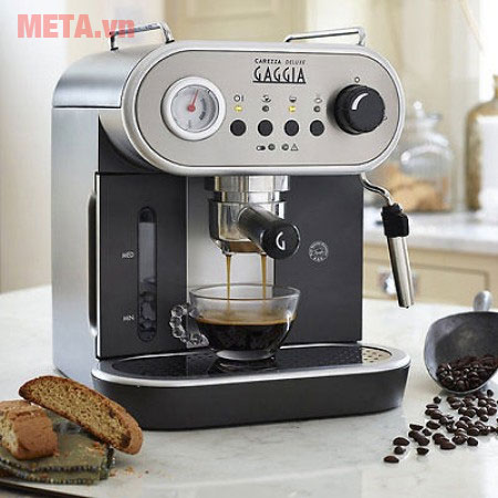 Máy pha cà phê Gaggia Carezza Deluxe pha cà phê rất nhanh