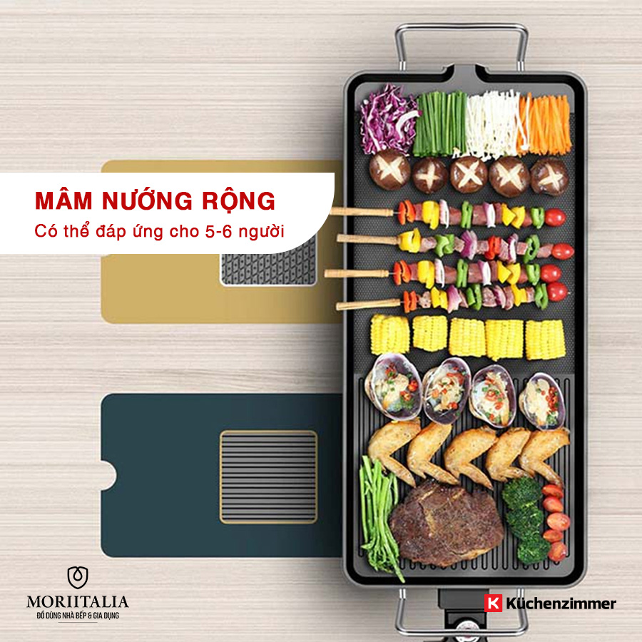 Bếp nướng điện Kuchenzimmer KUC012577 thiết kế hiện đại