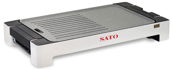 Bếp nướng điện Sato BN42 có bề mặt phủ chống dính an toàn