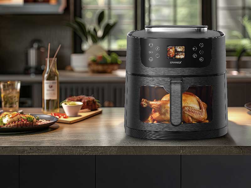GrandX GX-AR08 Smart có mức nhiệt tối đa 200 độ C