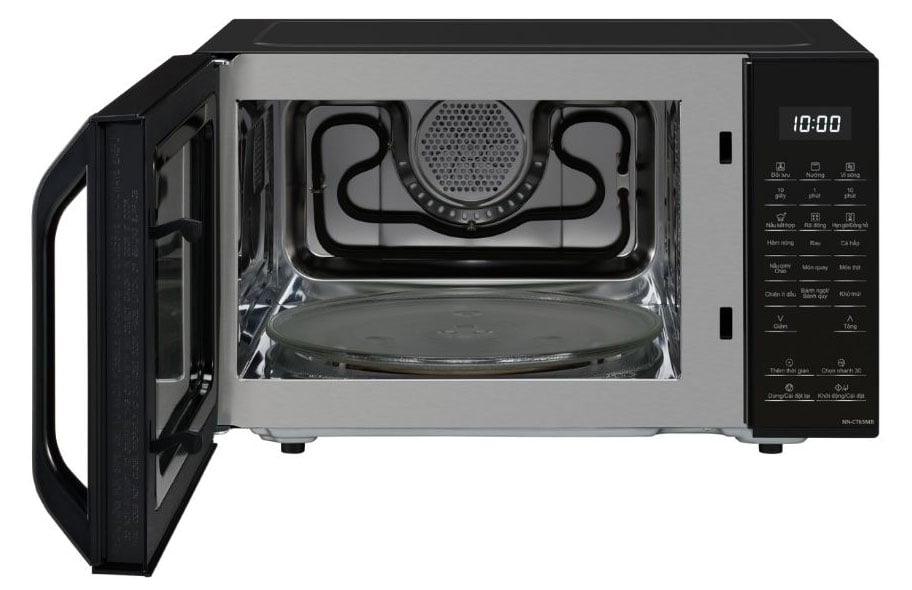 Panasonic NN-CT65MBYUE có khoang lò chống gỉ