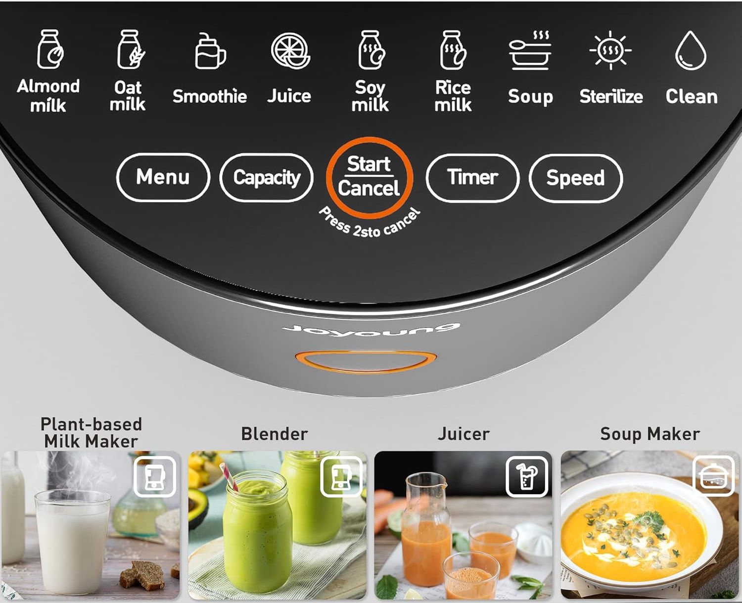 9 chức năng nấu đa năng – Thỏa sức sáng tạo món ăn