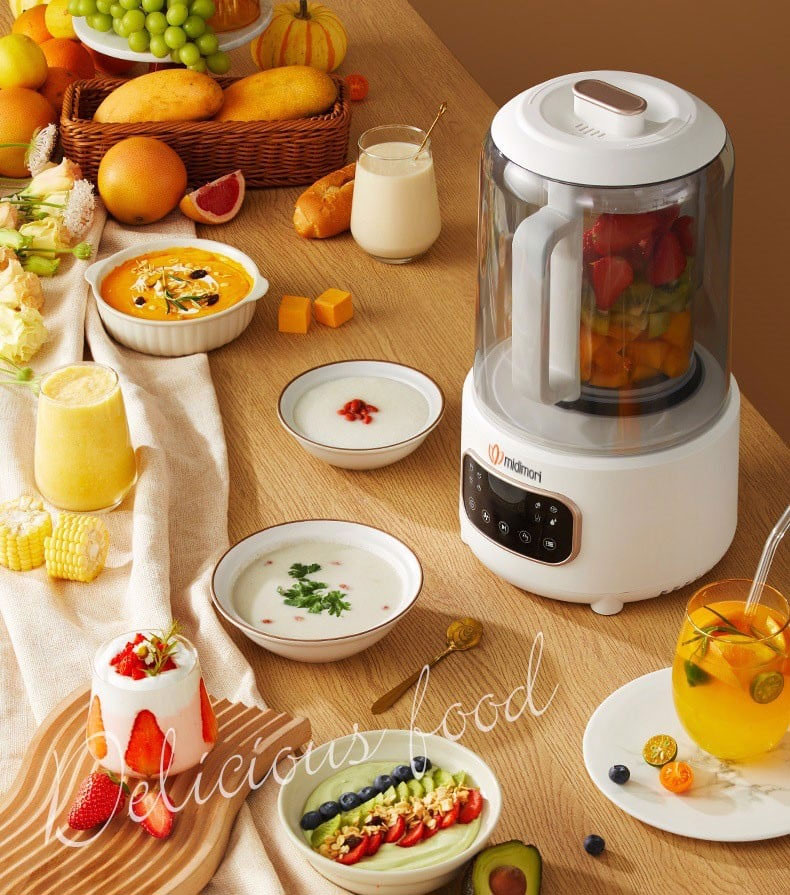 Máy xay nấu làm sữa hạt không bị rung lắc khi vận hành