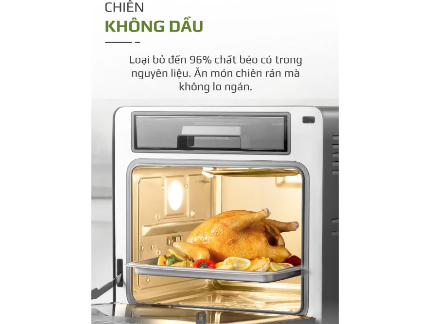 Nồi chiên hơi nước Olivo SF16 Pro