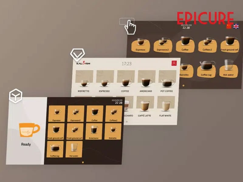 Máy pha cà phê pha được nhiều loại đồ uống