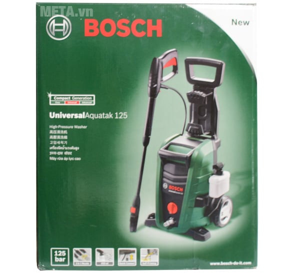 Hộp đựng của máy phun xịt rửa áp lực cao Bosch Universal AQT 125