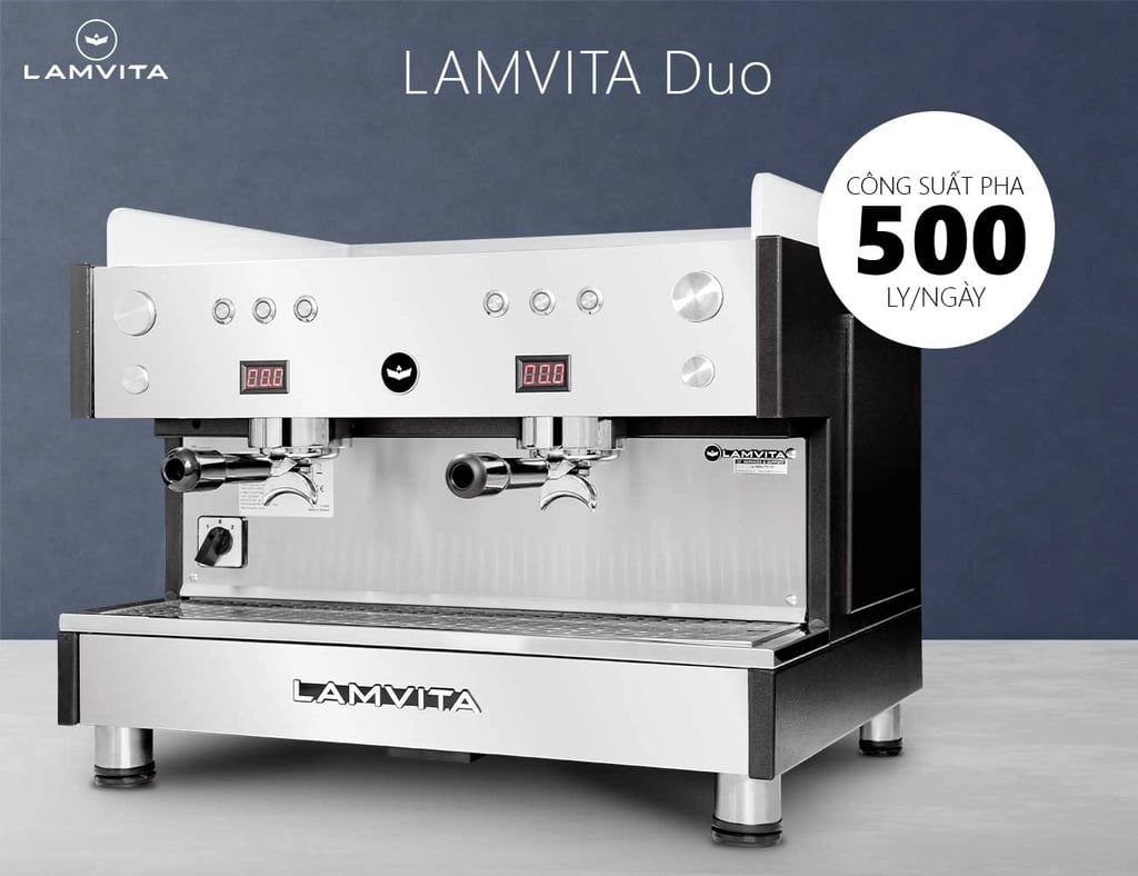 Lamvita Duo với công suất lên tới 500 ly/ngày