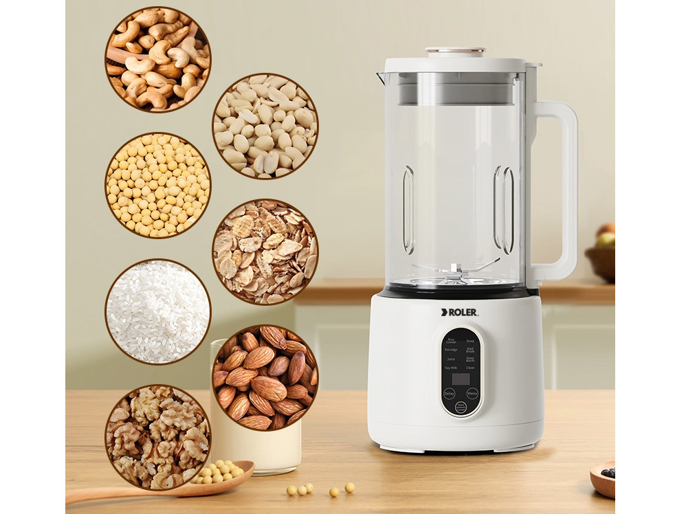 Máy nấu sữa hạt Roler dùng lưỡi dao thép không gỉ