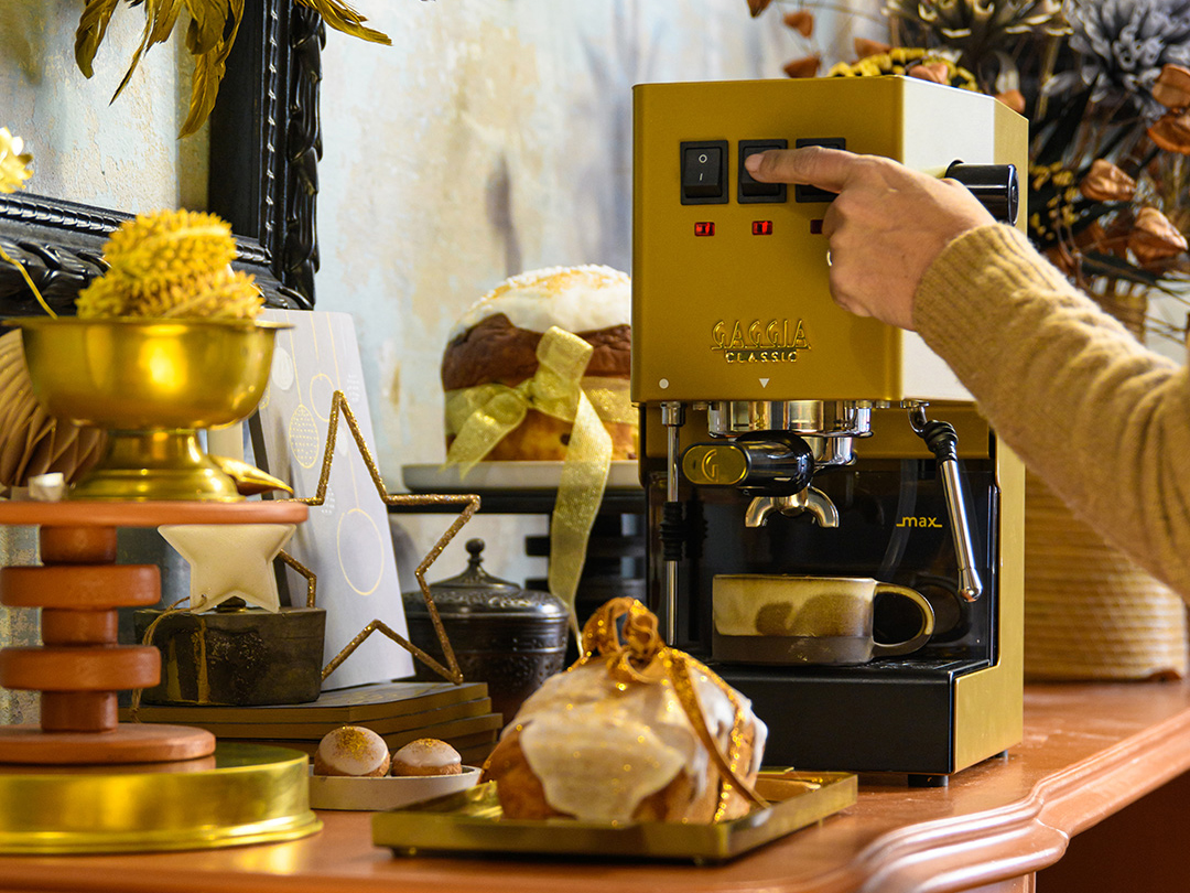 Gaggia Classic EVO có Group Head được làm từ đồng thau