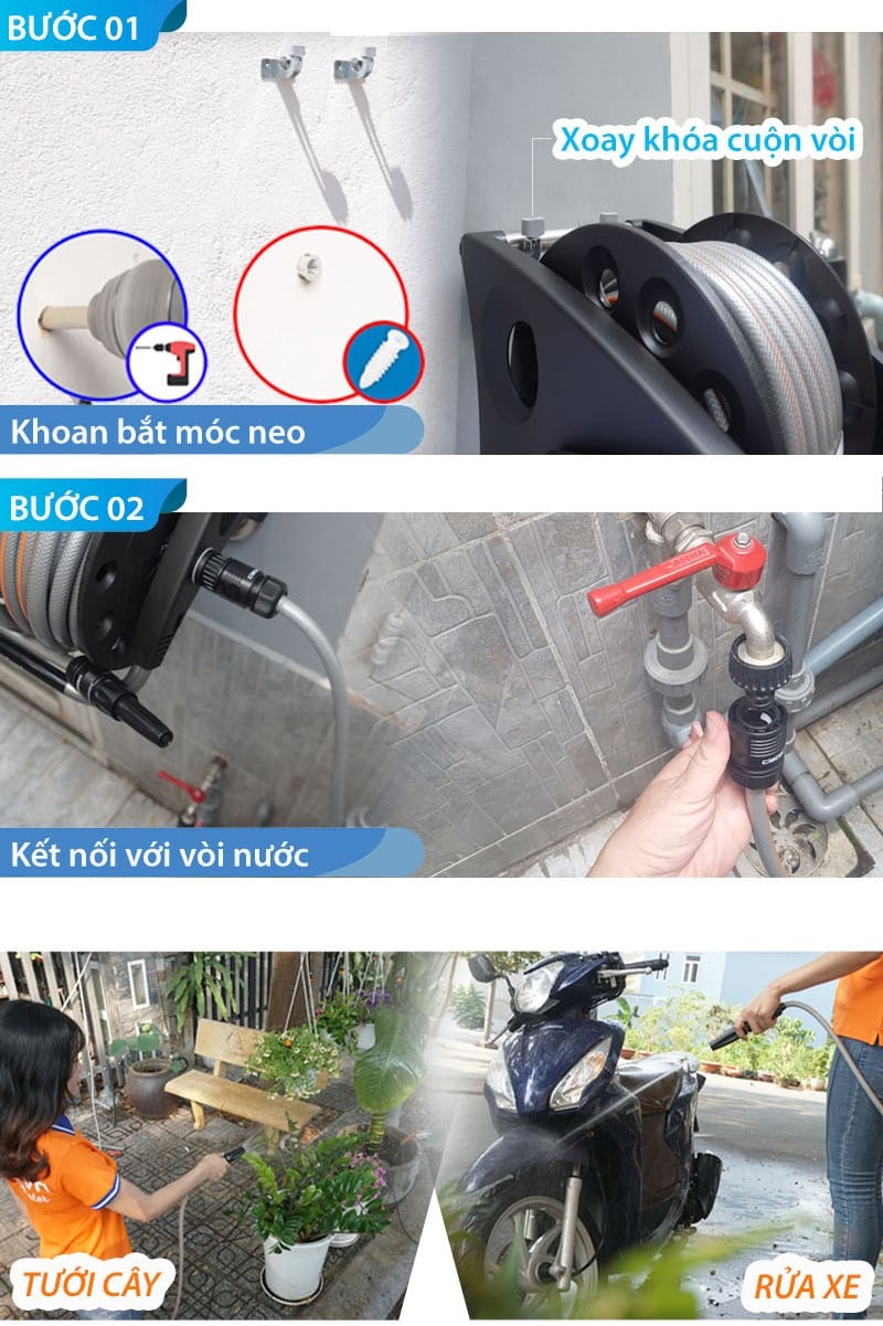 Thao tác sử dụng đơn giản