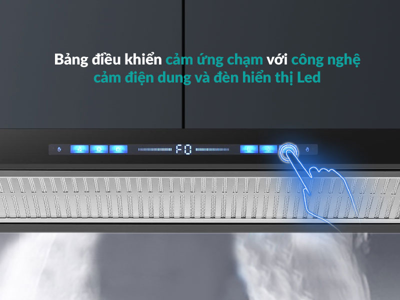 Máy hút mùi có cảm ứng 1 chạm