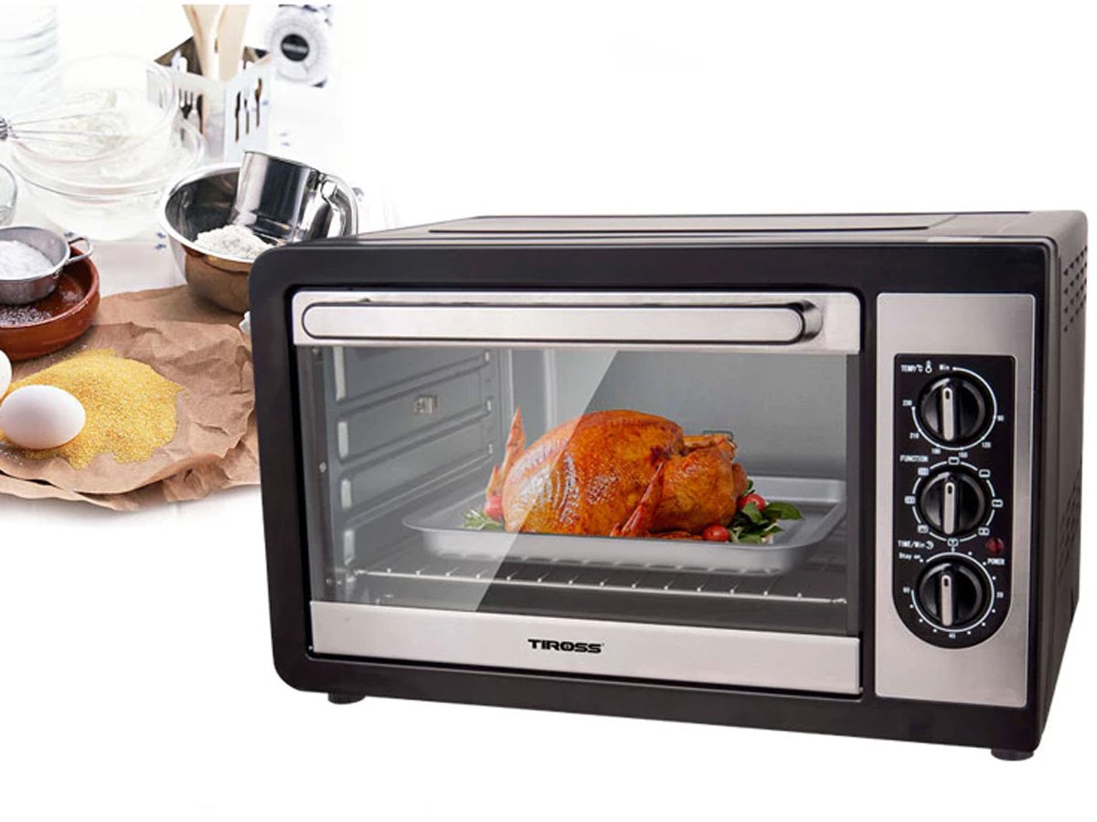 Lò nướng Tiross TS9609 làm từ các chất liệu cao cấp