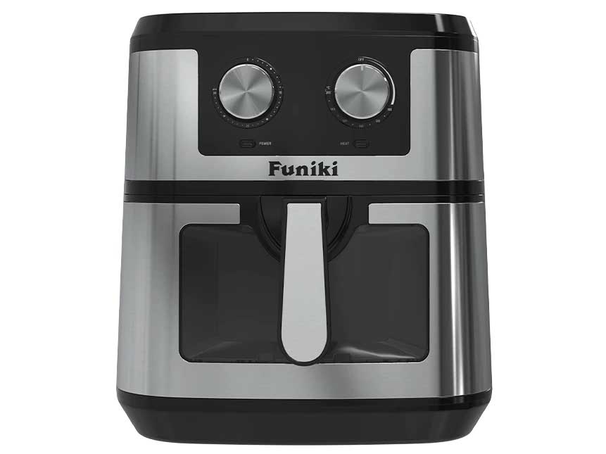 Nồi chiên không dầu có cửa sổ quan sát vào trong lò