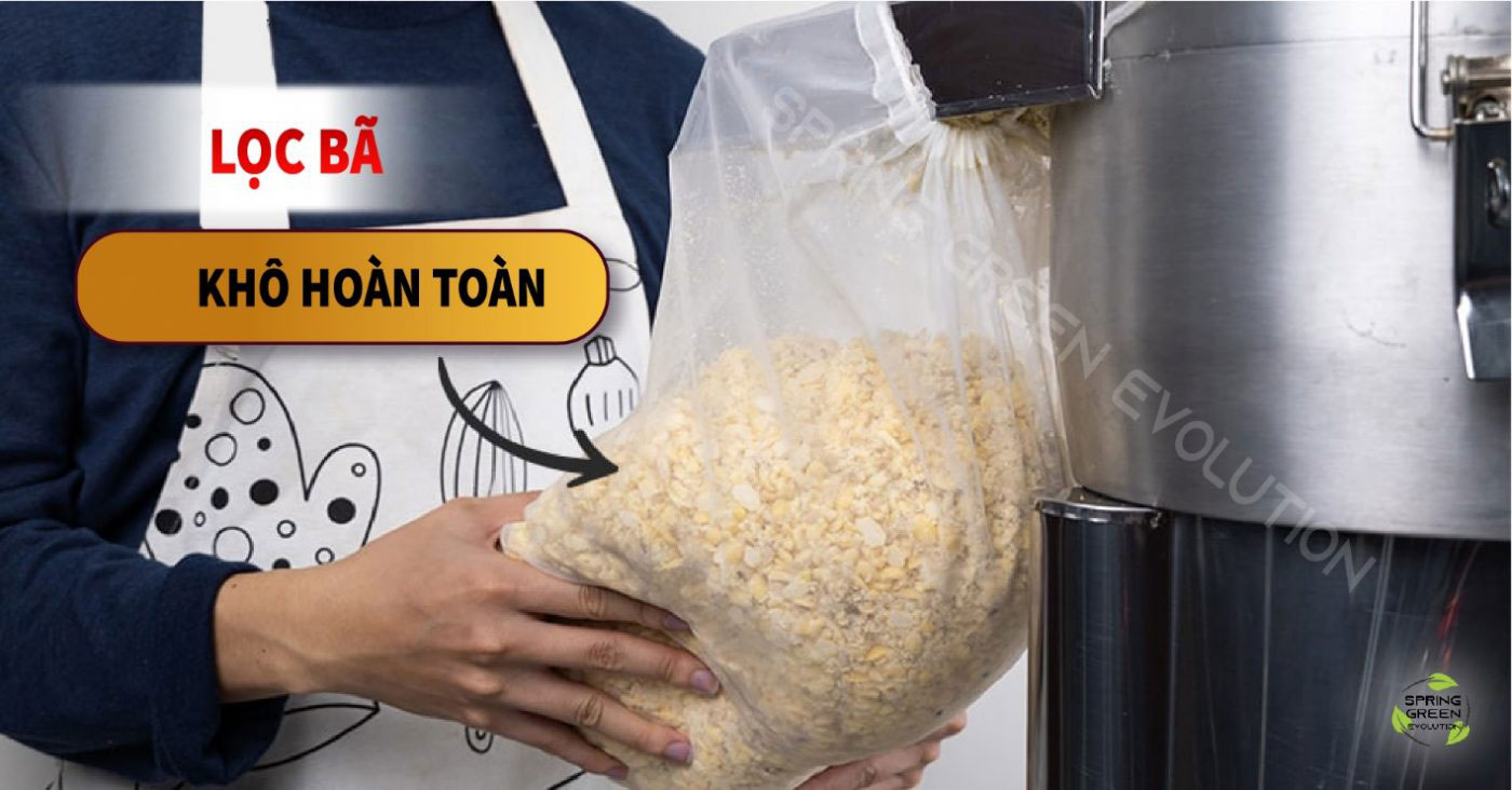 Máy làm sữa đậu SMI-25 lọc bã khô hoàn toàn